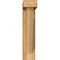 Ekena Millwork Traditional Block Rough Sawn Bracket w/ Offset Brace, Western Red Cedar, 4"W x 14"D x 18"H BKT0402X14X18TRA05RWR - alternate 2